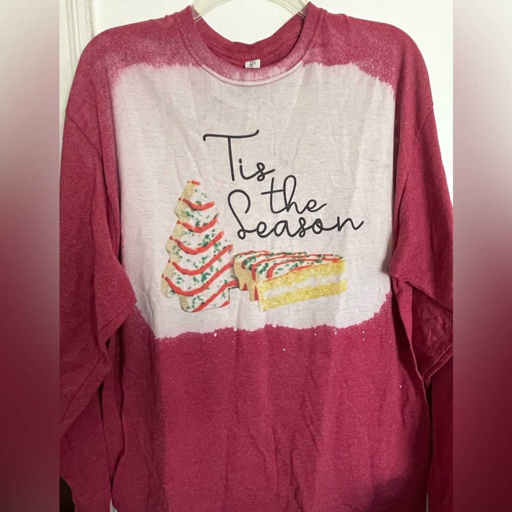 Fun Christmas tree cake tshirt